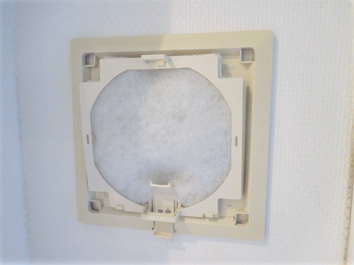 写真で見る格安ハウスクリーニングの通気口